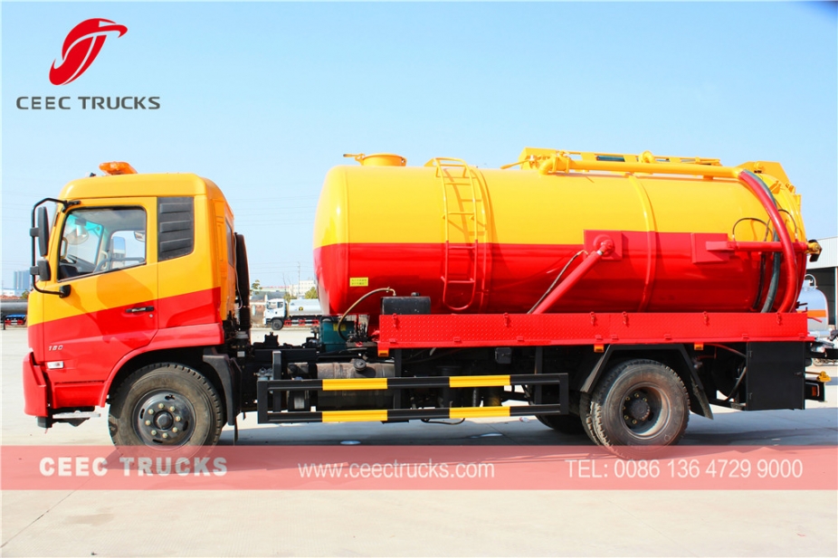 Vaciador de pozo negro Dongfeng 10,000L