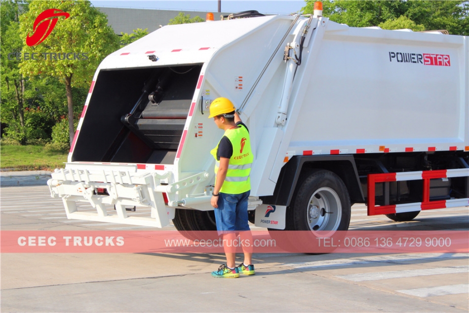 8000L garbage compactor truck ISUZU