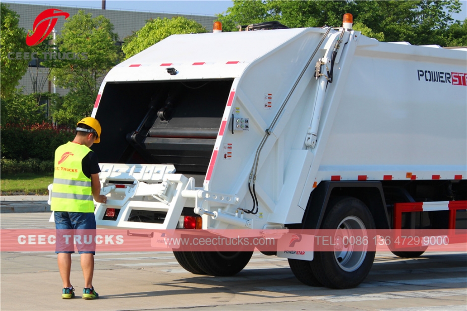 8000L garbage compactor truck ISUZU