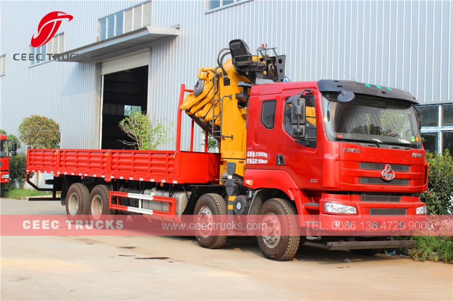 Camión grúa con pluma articulada de 25 T dongfeng