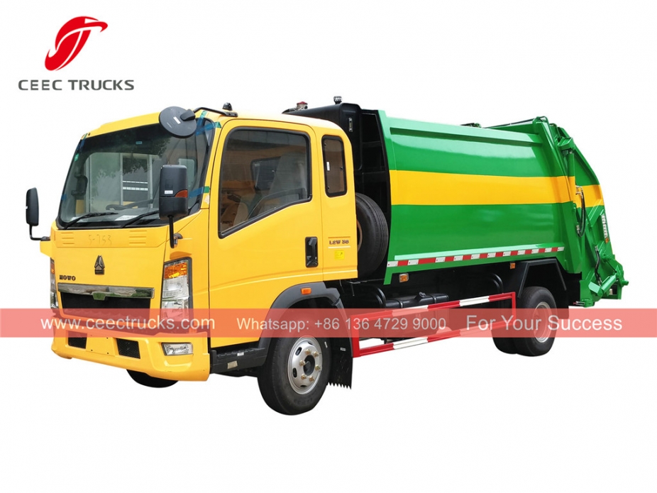 Camión compactador HOWO 8cbm RHD