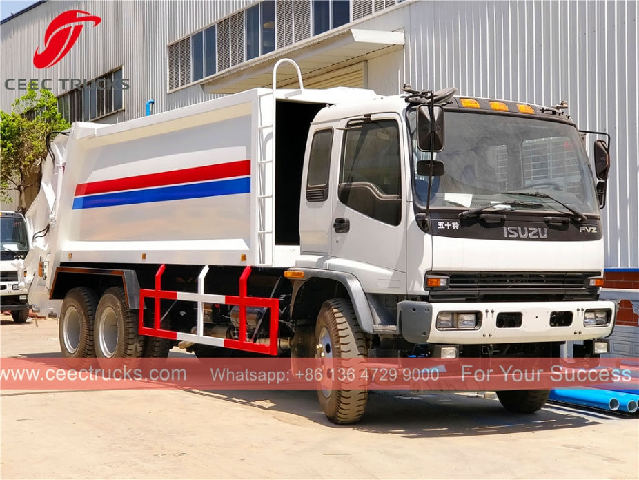 ISUZU 20cbm garbage compactor truck