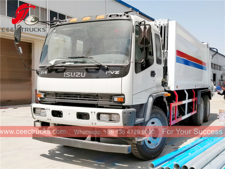 ISUZU 20cbm garbage compactor truck