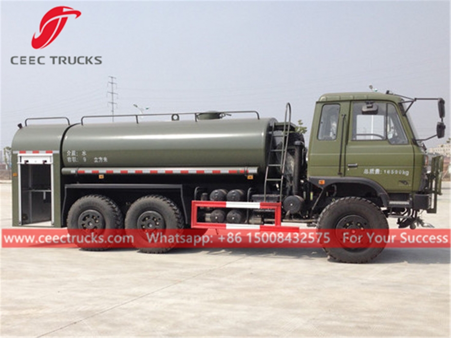 Bowser de agua militar DONGFENG 6x6