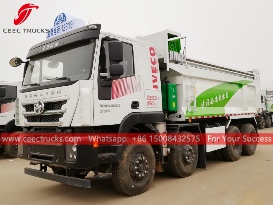 Camión volquete 8x4 IVECO