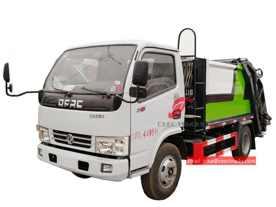 Camión compactador de basura 3CBM DONGFENG