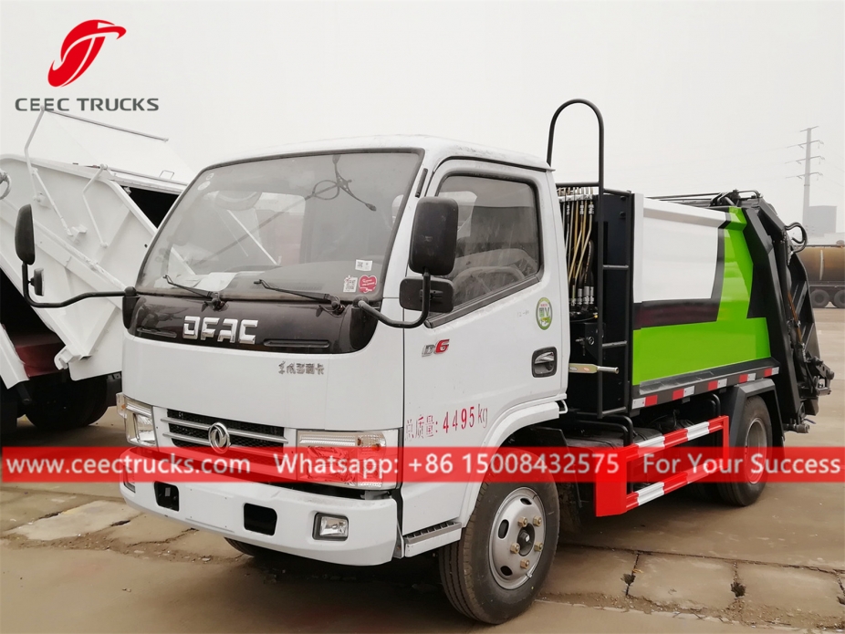 Camión compactador de basura 3CBM DONGFENG
