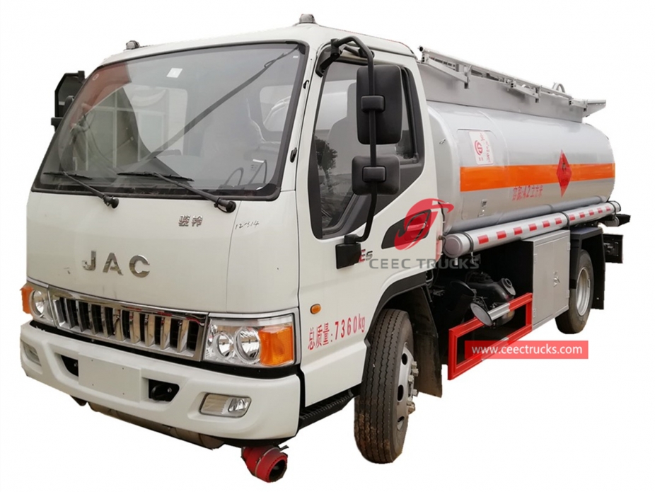 Cisterna de combustible JAC de 4.2CBM