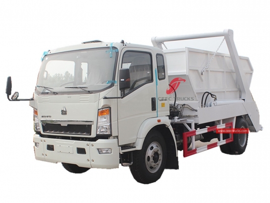 8CBM Skip Lift Garbage Truck HOWO - CEEC Trucks