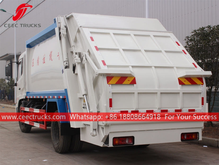 Camión compactador de basura 14CBM Dongfeng