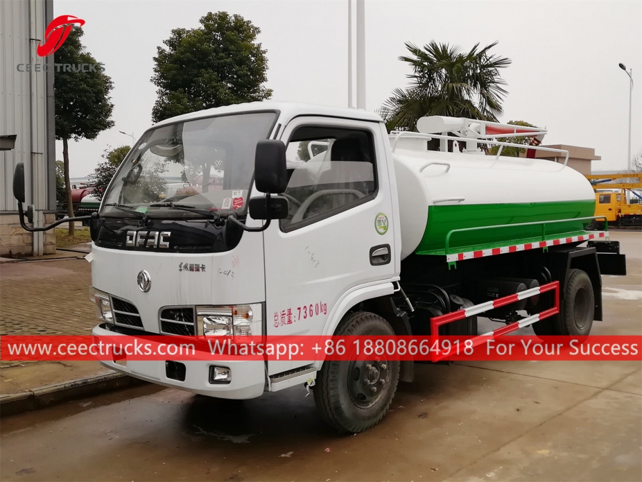 Cisterna de succión de 4.000 litros DongFeng