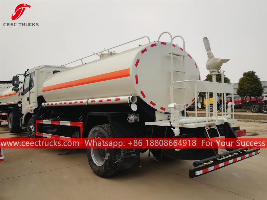 Camión de agua de riego de 10.000 litros FOTON