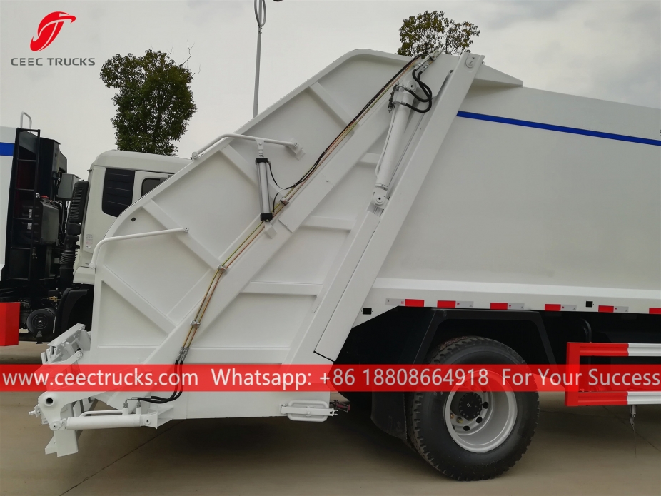 Camión compactador de basura 12CBM Dongfeng