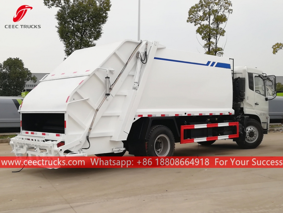 Camión compactador de basura 12CBM Dongfeng