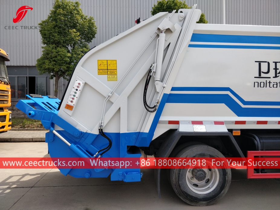 Camión compactador de basura 8CBM JAC