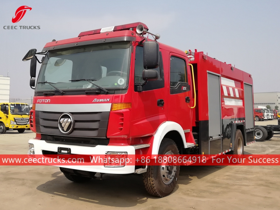 Camión de bomberos 5.000L FOTON