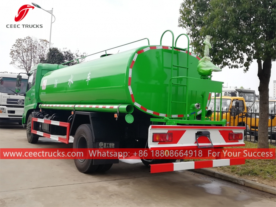 Camión rociador de agua de 11,7 CBM DONGFENG