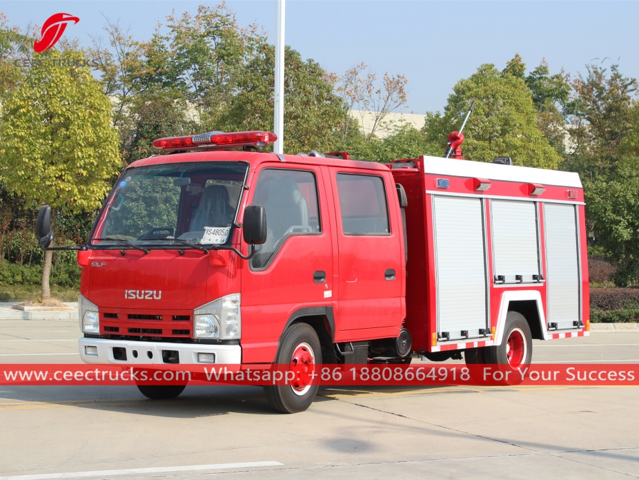 Camión de bomberos 2.000L ISUZU
