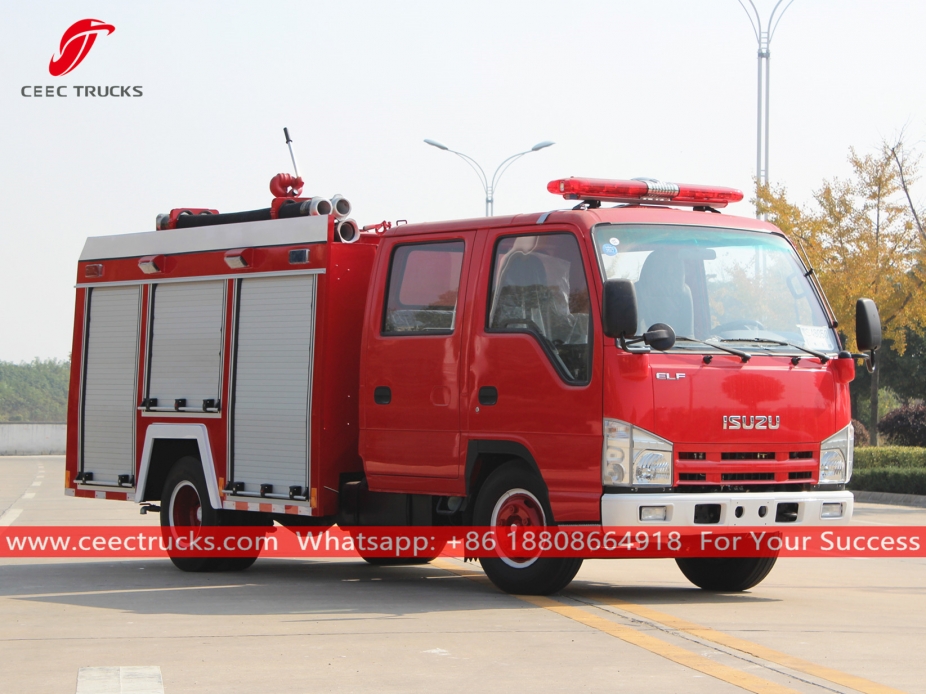 Camión de bomberos 2.000L ISUZU