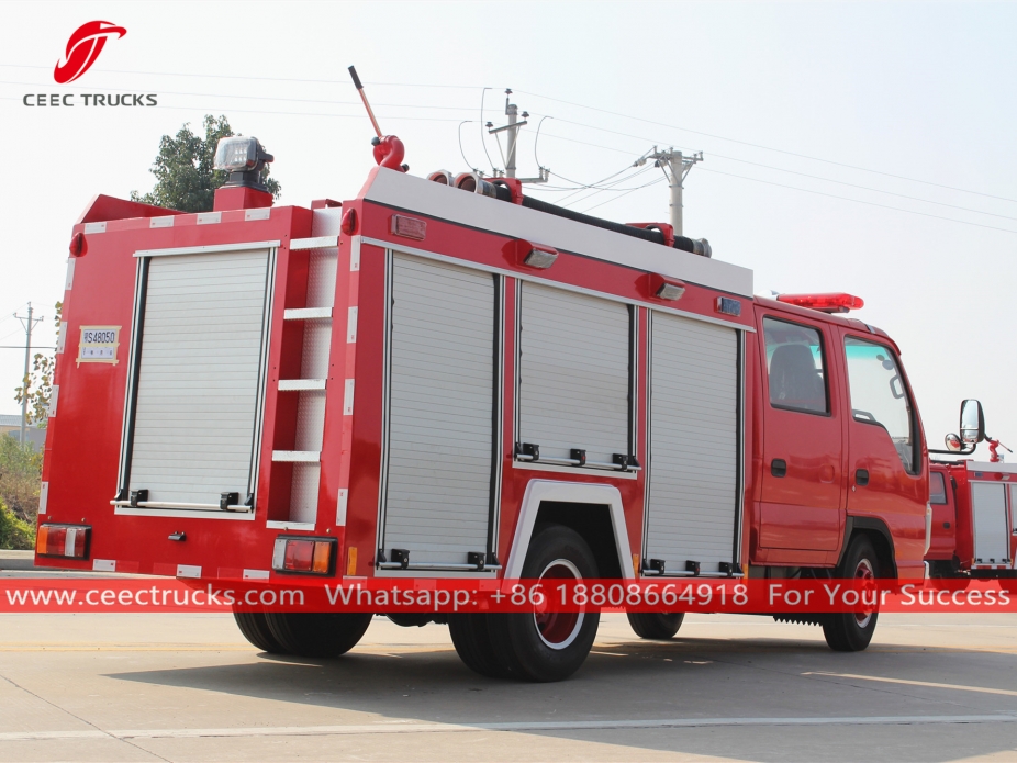 Camión de bomberos 2.000L ISUZU