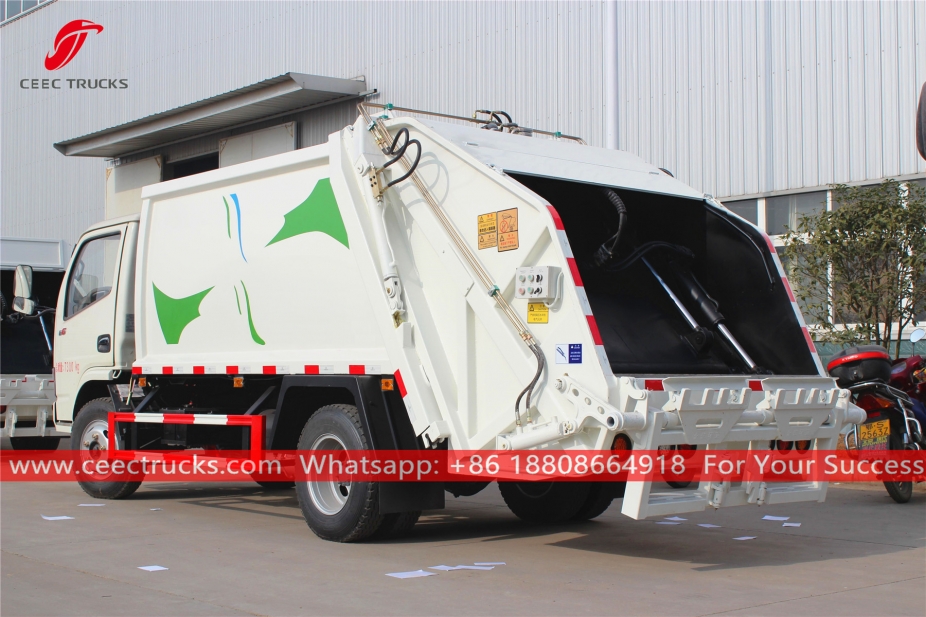 DONGFENG 5000Liters refuse compactor truck