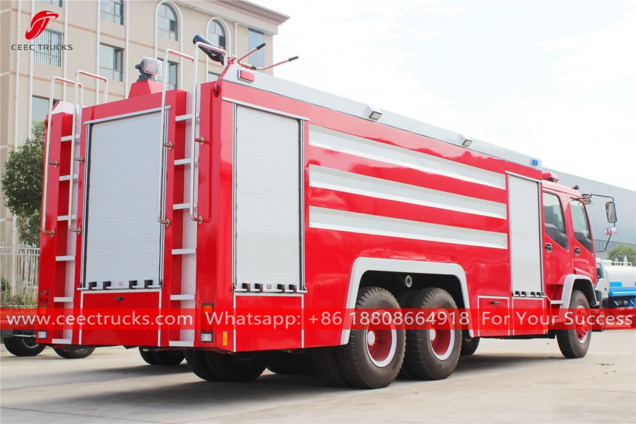 Camión de bomberos de espuma ISUZU FVZ