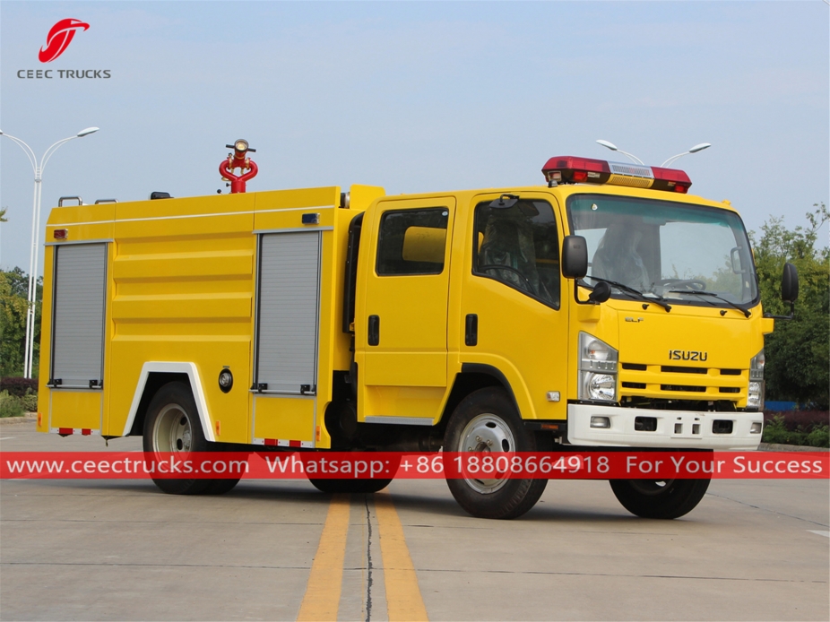 Camión de bomberos ISUZU 5CBM