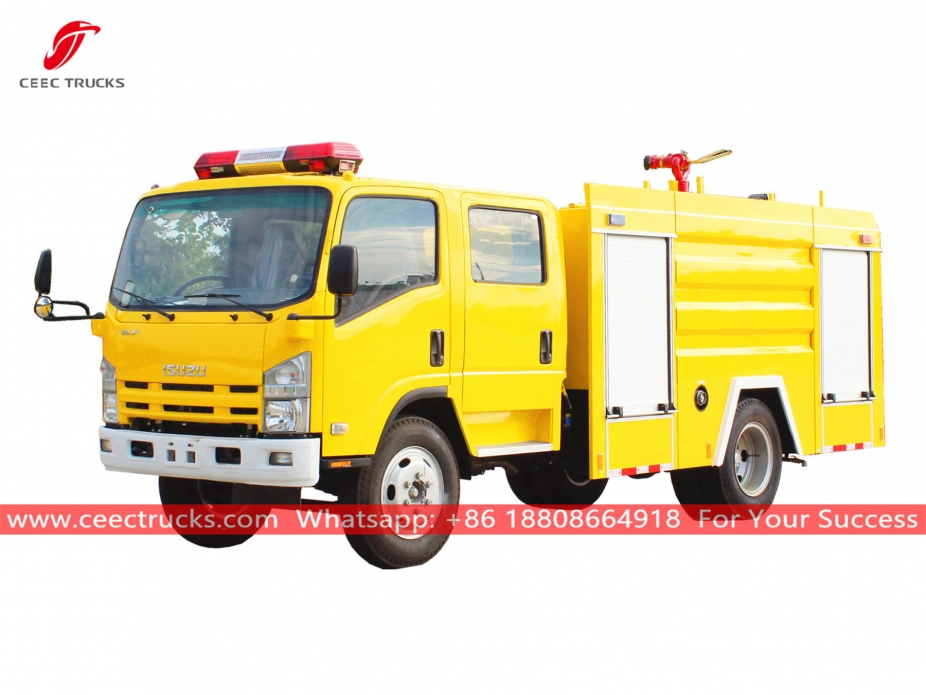 Camión de bomberos ISUZU 5CBM