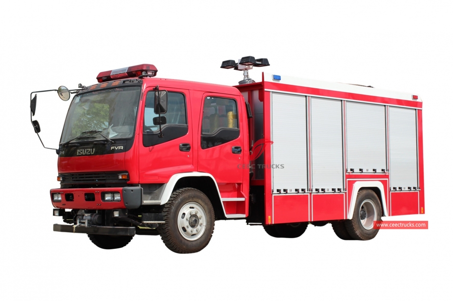 ISUZU FVR Emergency Rescue Fire Truck - CEEC Trucks