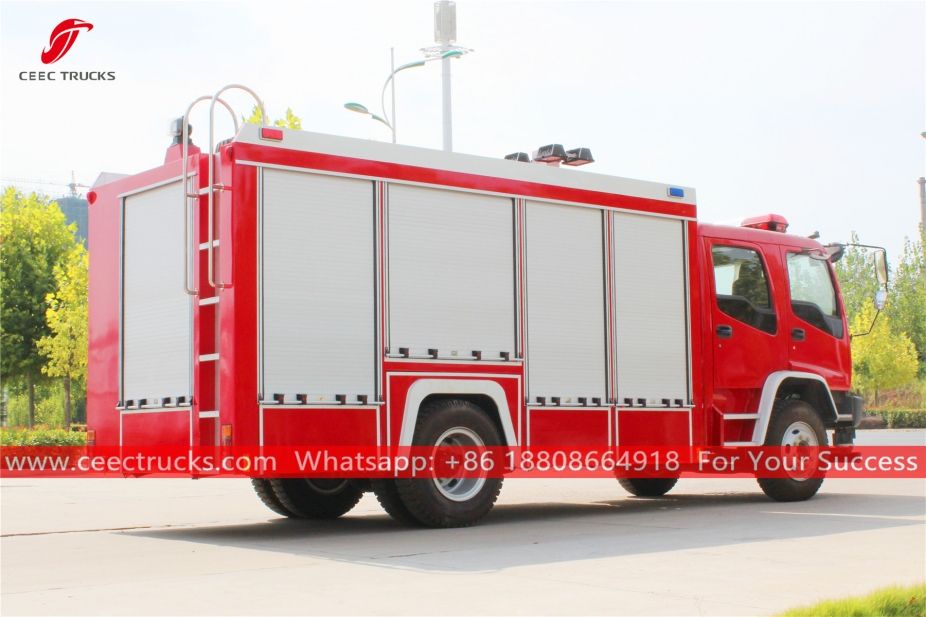 Camión de bomberos de rescate de emergencia ISUZU FVR