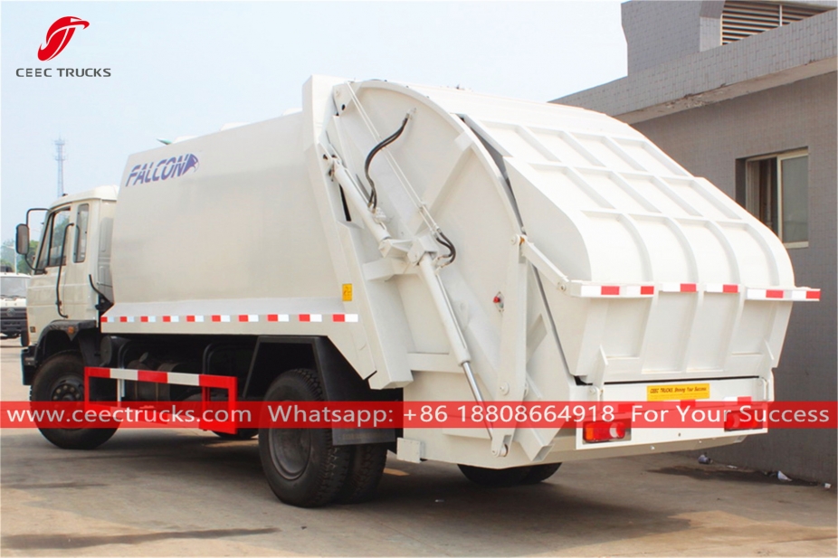 Camión compactador de basura Dongfeng 14CBM