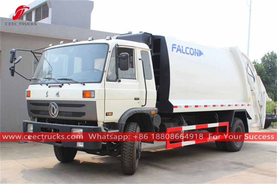 Camión compactador de basura Dongfeng 14CBM