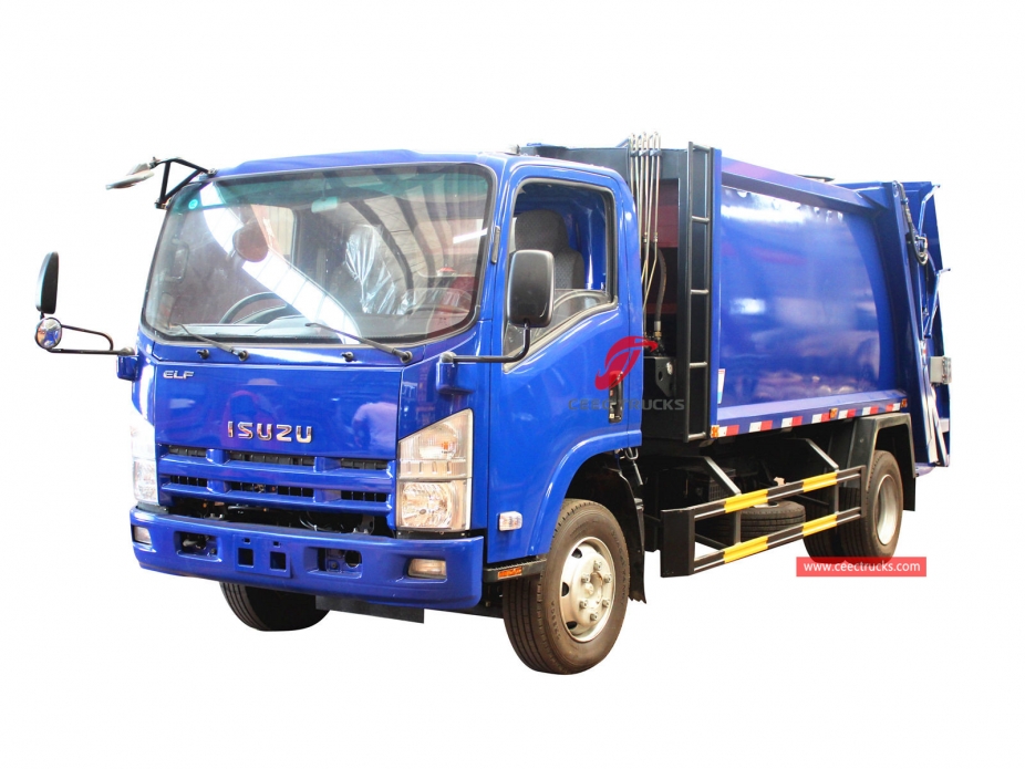 Compactador de basura ISUZU 8 CBM