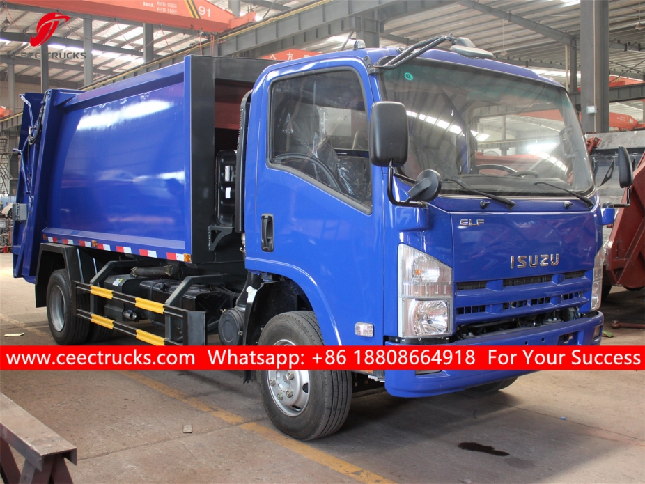 Compactador de basura ISUZU 8 CBM