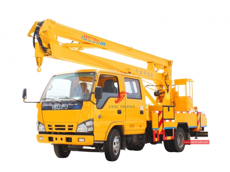 ISUZU 16m Aerial Platform Working Truck - CEEC Trucks