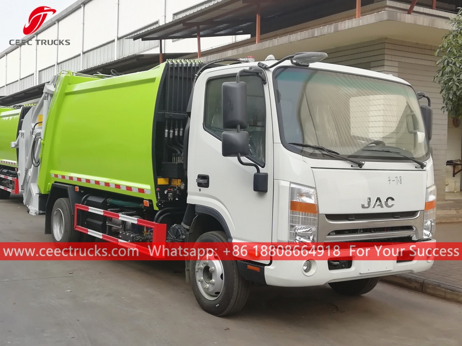 Camión compactador de basura 6CBM JAC