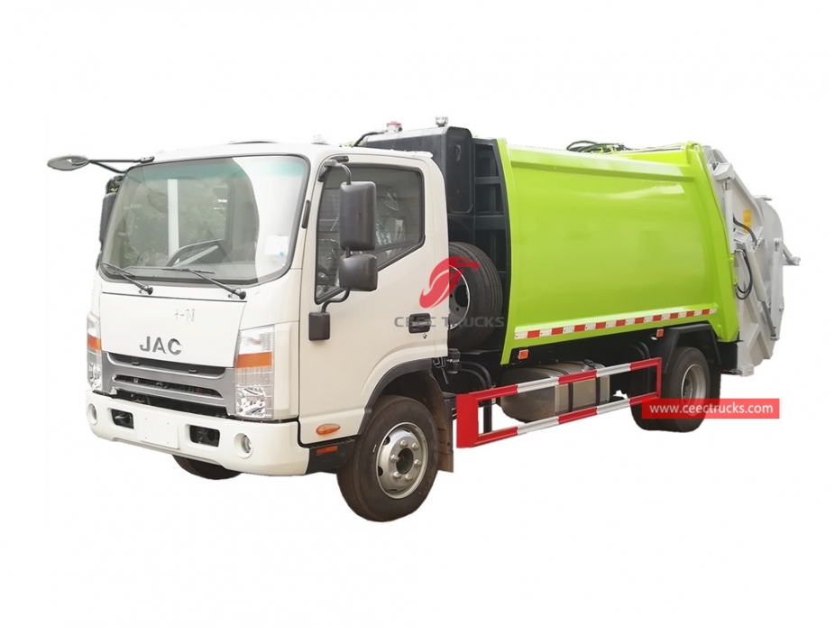 Camión compactador de basura 6CBM JAC