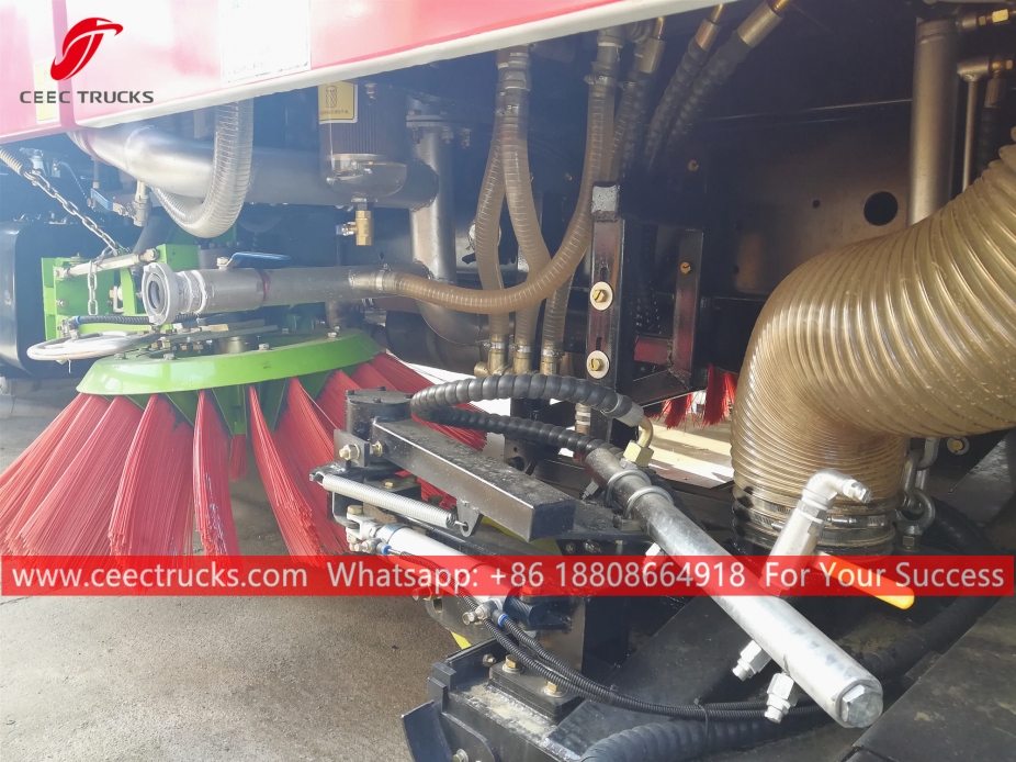 Camión barredor y lavado de carreteras JAC