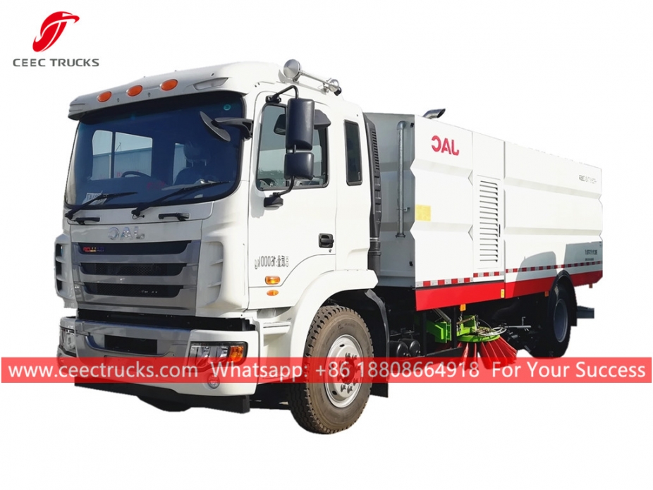 Camión barredor y lavado de carreteras JAC