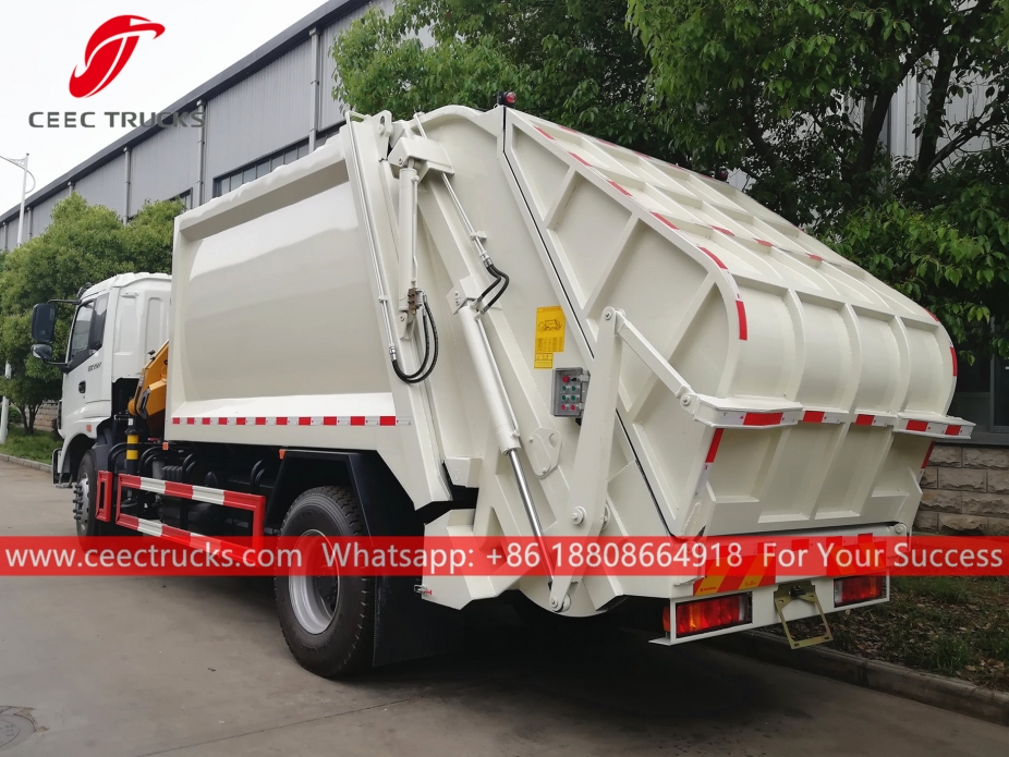 FOTON 8000Liters waste compactor vehicle