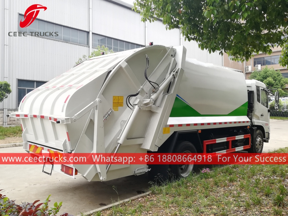 Camión de basura comprimido Dongfeng 12CBM