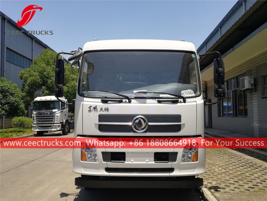 Camión de compresión de basura Dongfeng 12CBM