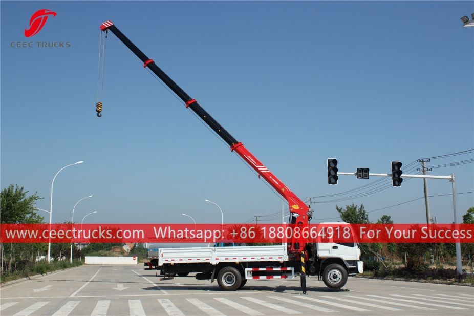 Camión grúa Palfinger ISUZU FTR de 10 toneladas