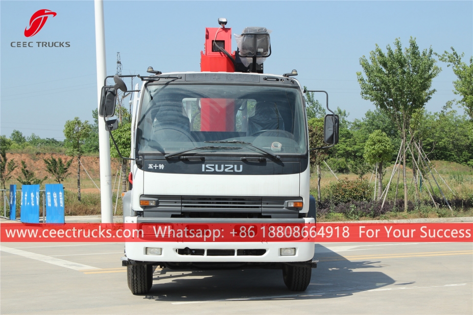 Camión grúa Palfinger ISUZU FTR de 10 toneladas