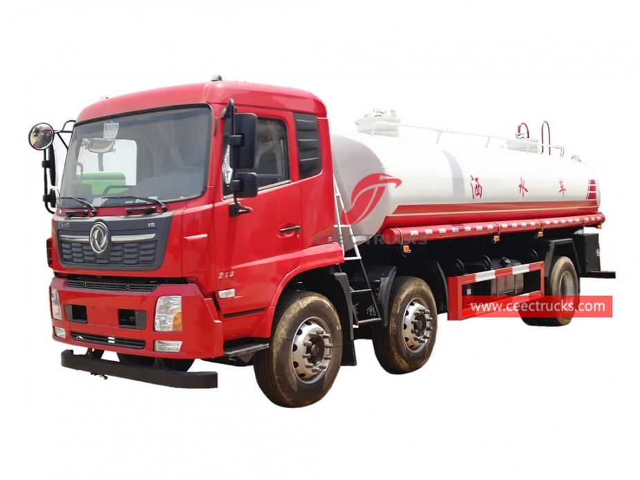 Camión pulverizador de agua de 18 CBM DONGFENG