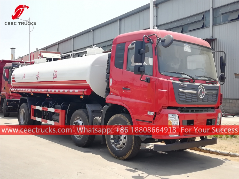 Camión pulverizador de agua de 18 CBM DONGFENG