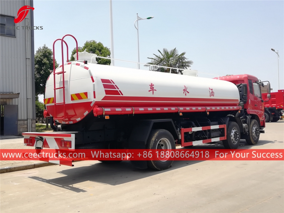 Camión pulverizador de agua de 18 CBM DONGFENG