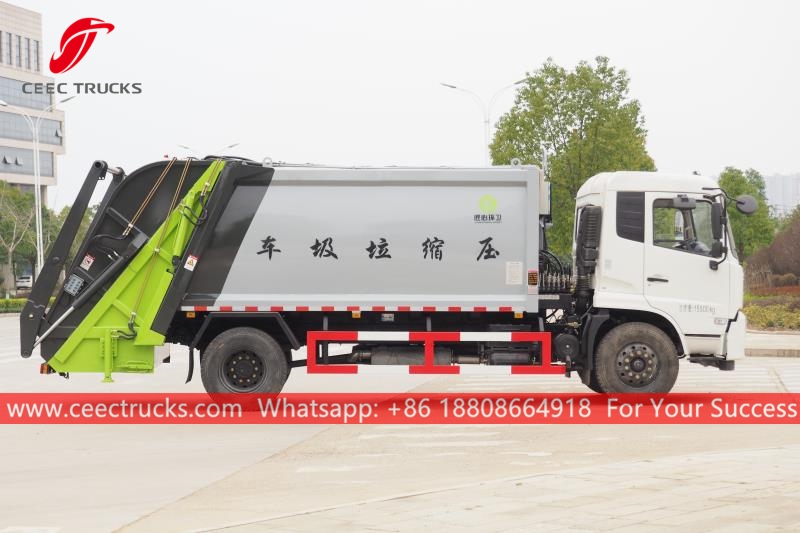 Camión compactador de basura Dongfeng 10CBM