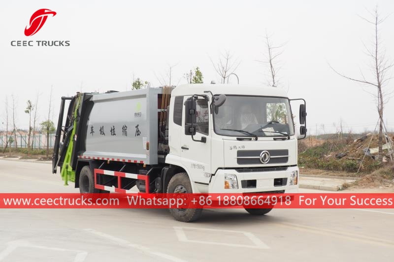 Camión compactador de basura Dongfeng 10CBM