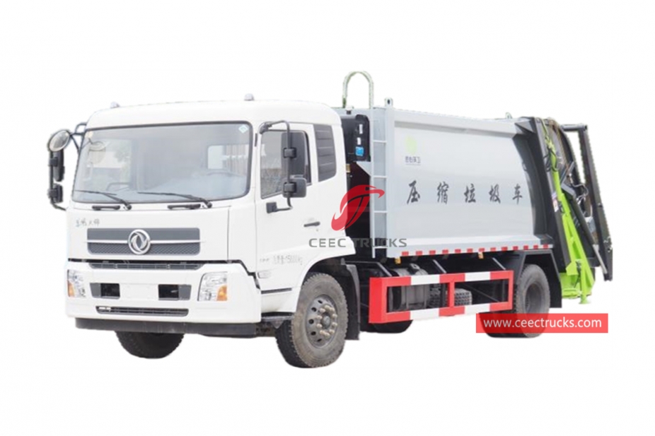 Camión compactador de basura Dongfeng 10CBM